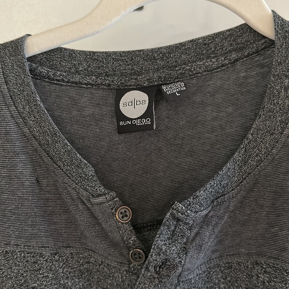 Sun Diego Men’s Long Sleeve Size L - Picture 2 of 3